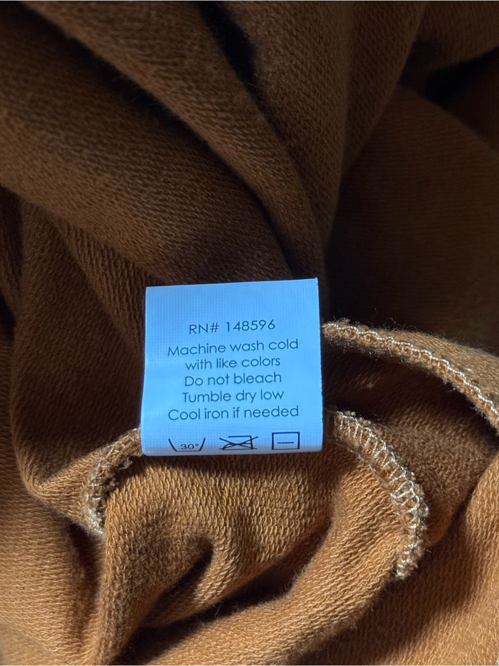 Universal Standard‎ Rust Brown T-Shirt Dress Side Zip XS - Picture 9 of 9